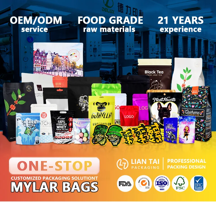 Custom Printed Reusable High Temperature Sterilized Resistant Plastic Packaging Pouch Food Retort Bag Pack Vacuum Bags for Food