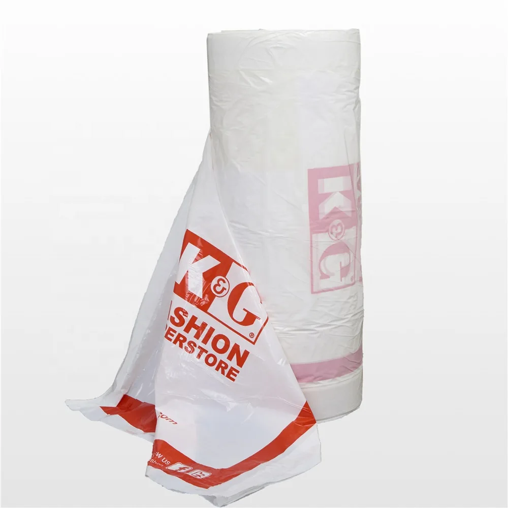 Custom Printing clear Ldpe Garment Bag for Clothes Dry Cleaning Cover on Roll