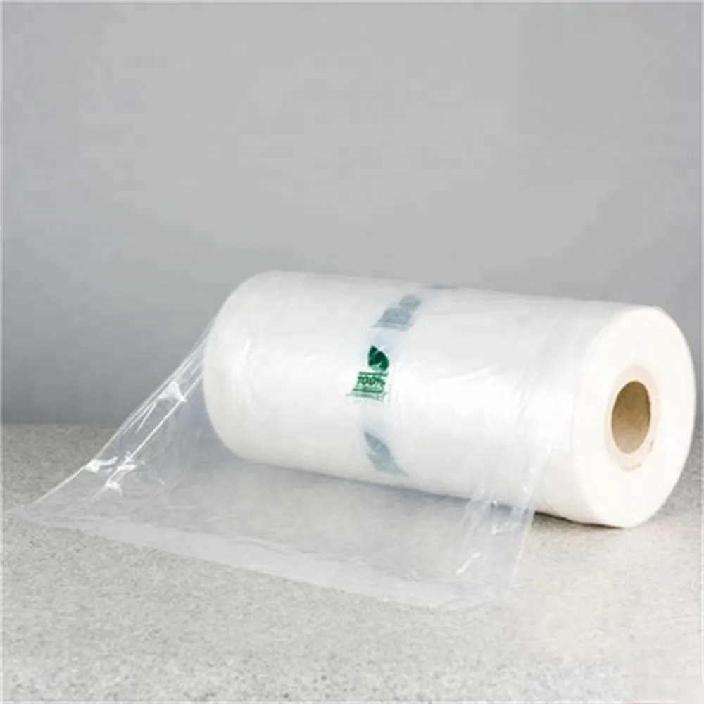 Custom Printing clear Ldpe Garment Bag for Clothes Dry Cleaning Cover on Roll