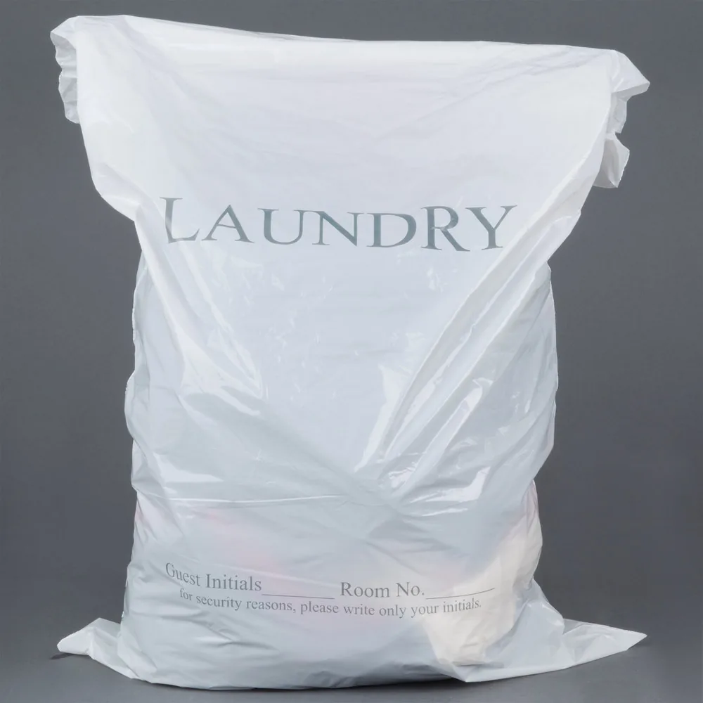 Custom Printing Laundry Plastic Bags for Packaging Dry Cleaning Foggy Bags Clear Color on Roll