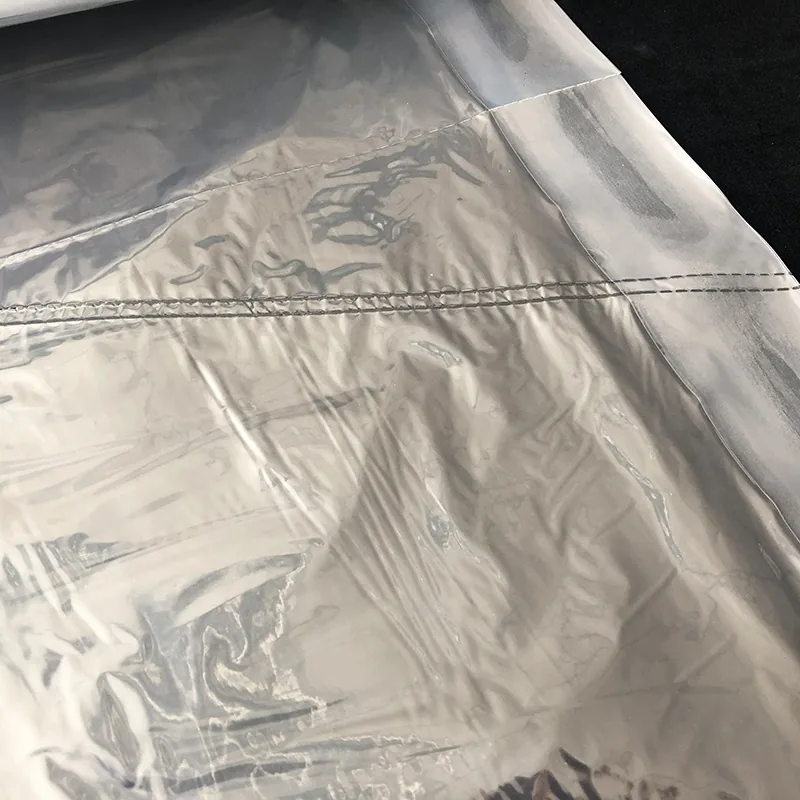 Custom Printing LDPE Clear Laundry Dry Cleaning Garment Plastic Bags on Roll