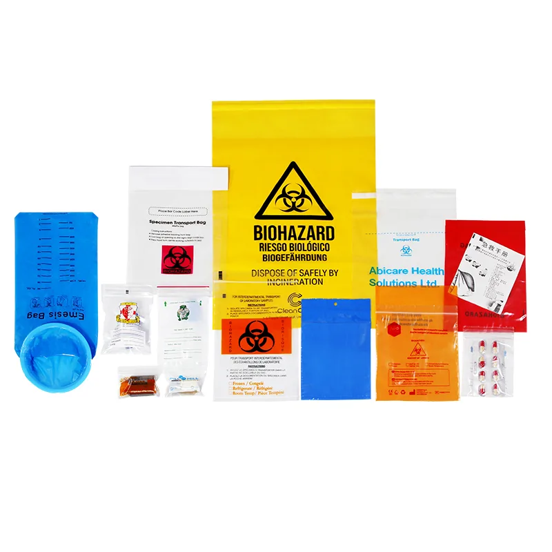 Custom Printing PE clear Pill Dispensing Small Medicine Envelope Ziplock Pharmacy Bags for Hospital and Clinic