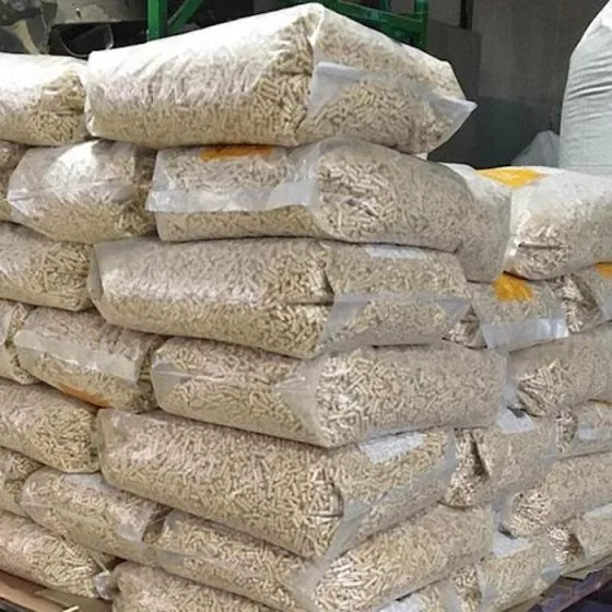 Custom Printing Transparent 15kg Plastic Bag for Wood Pellets