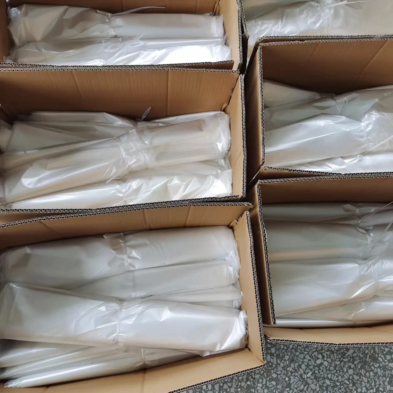 Custom Printing Transparent 15kg Plastic Bag for Wood Pellets