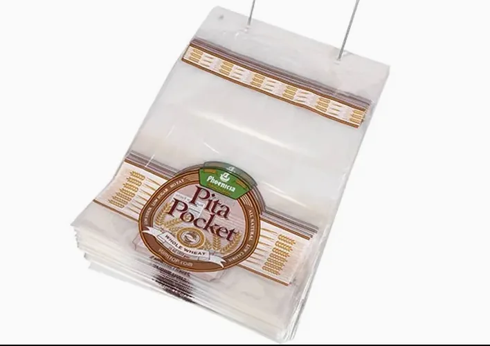 Custom Recyclable Food Grade Wicketed Poly Bags 250 per Wicket Clear LDPE Gusseted Bottom for Bread Fast Packaging
