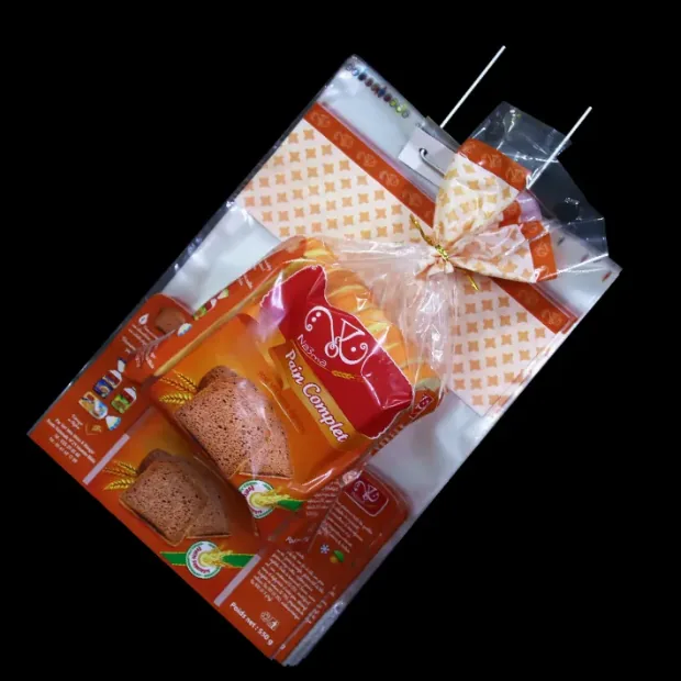 Custom Recyclable Food Grade Wicketed Poly Bags 250 per Wicket Clear LDPE Gusseted Bottom for Bread Fast Packaging