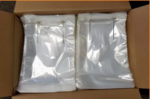 Custom Recyclable Food Grade Wicketed Poly Bags 250 per Wicket Clear LDPE Gusseted Bottom for Bread Fast Packaging