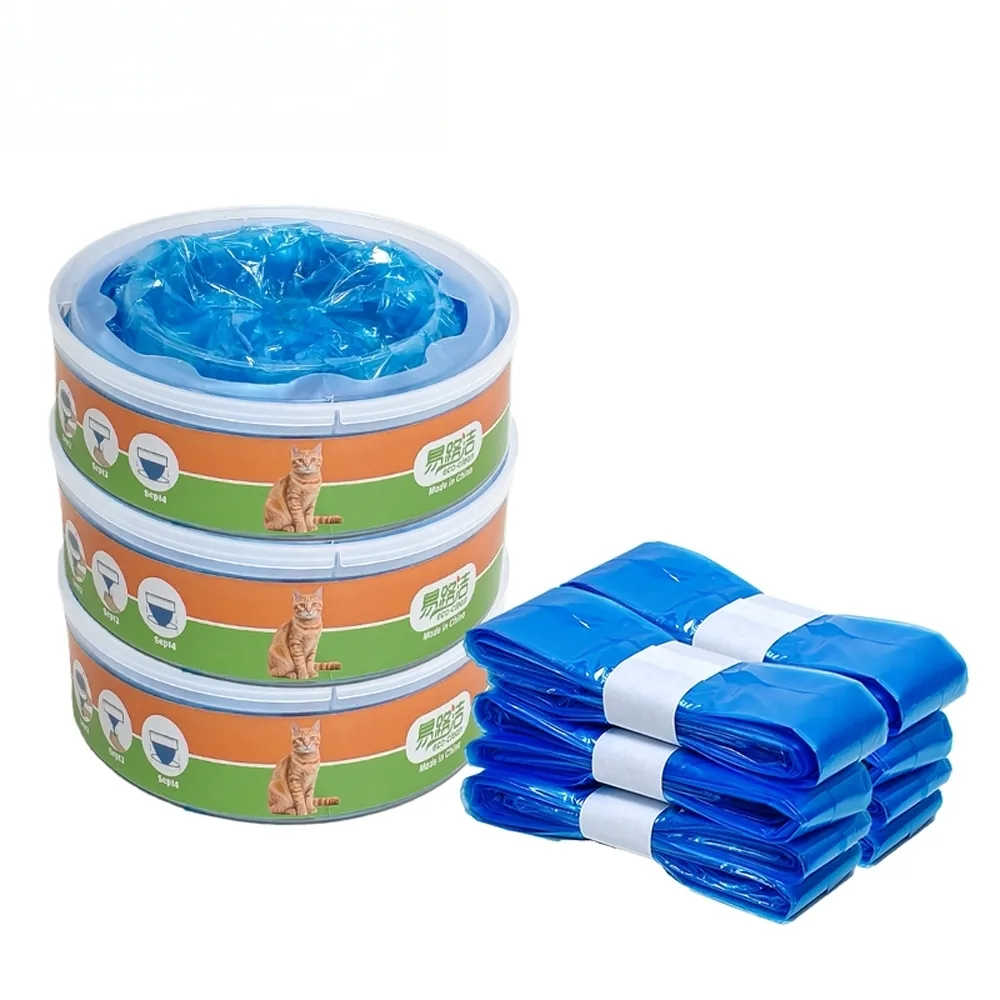 Custom Scented Replacement Cat Litter Refill Bags Cartridge Compatible with Cat Litter Standard Plus