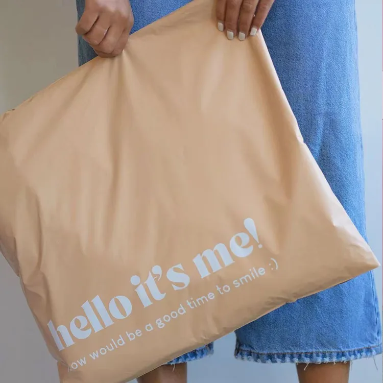 Custom PCR Recycled Biodegradable Poly Mailer Bags Self Adhesive Heavy Duty Shipping Envelopes for Clothing E Commerce