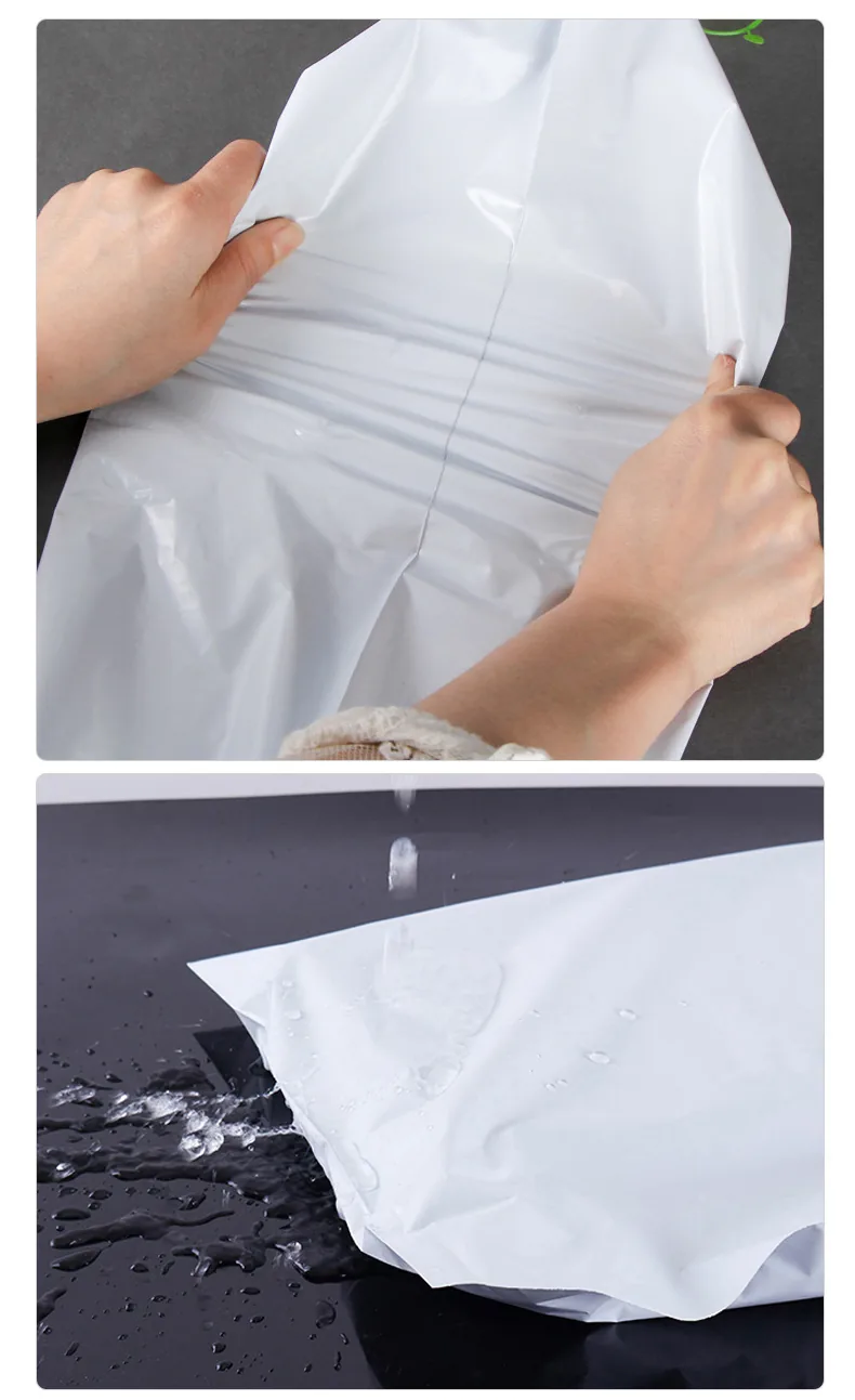 Custom PCR Recycled Biodegradable Poly Mailer Bags Self Adhesive Heavy Duty Shipping Envelopes for Clothing E Commerce
