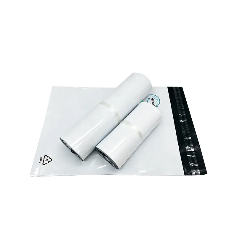 Custom PCR Recycled Biodegradable Poly Mailer Bags Self Adhesive Heavy Duty Shipping Envelopes for Clothing E Commerce