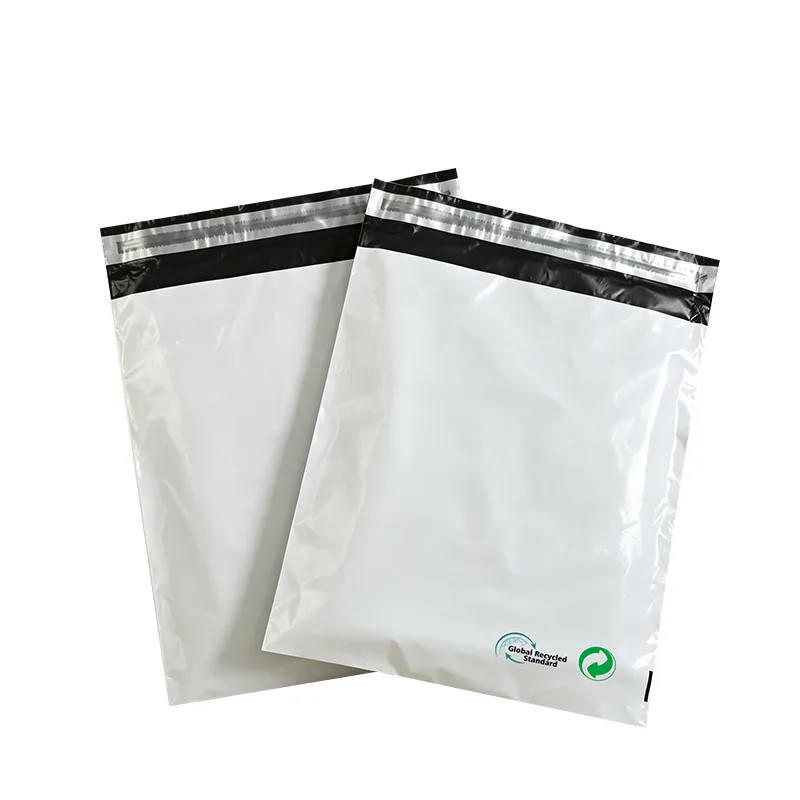 Custom PCR Recycled Biodegradable Poly Mailer Bags Self Adhesive Heavy Duty Shipping Envelopes for Clothing E Commerce
