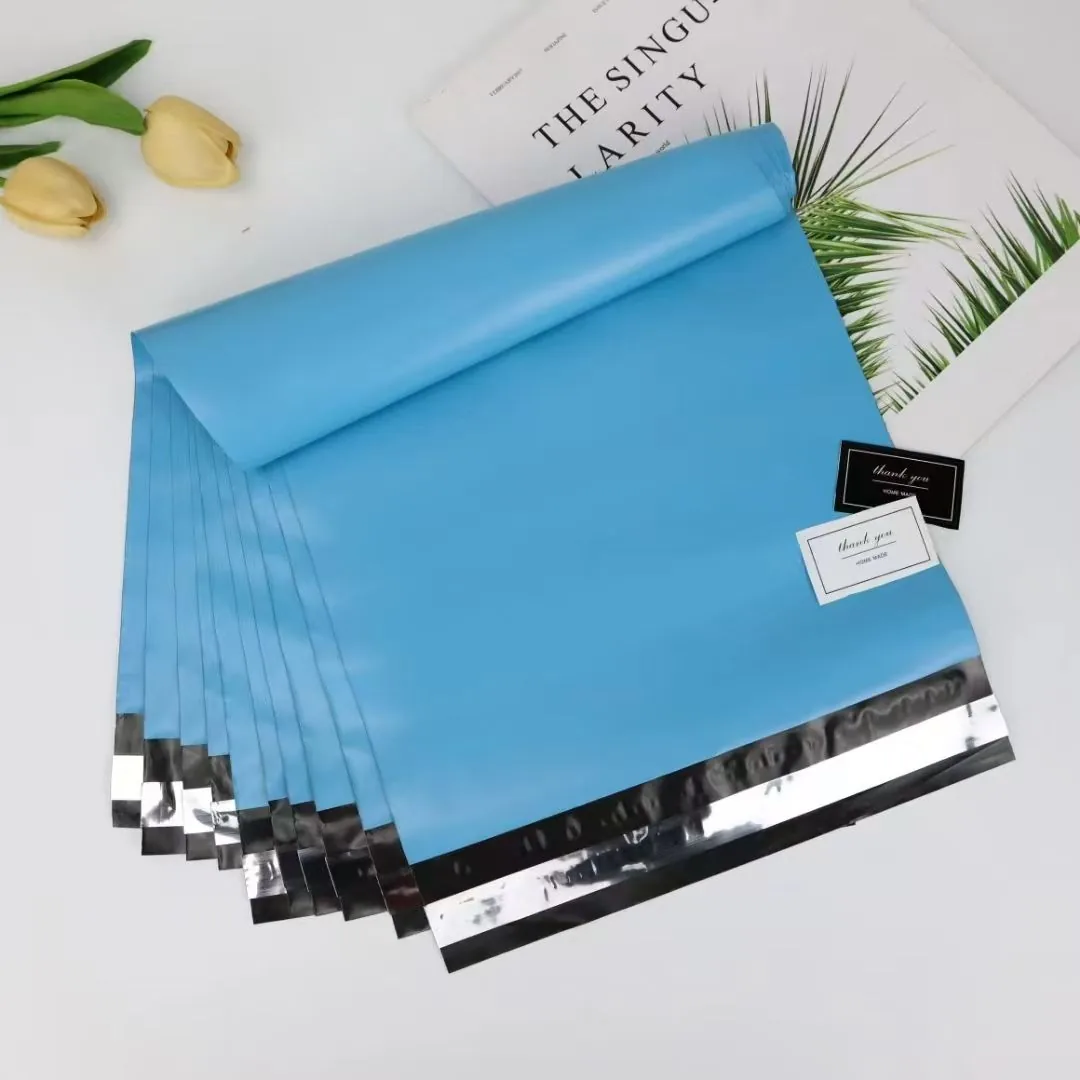 Custom PCR Recycled Biodegradable Poly Mailer Bags Self Adhesive Heavy Duty Shipping Envelopes for Clothing E Commerce