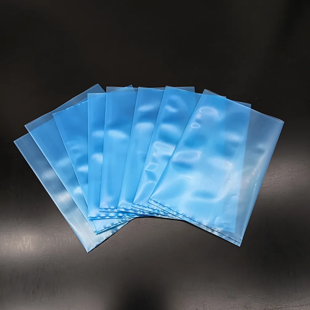 Custom Sizes/Colors 0.09mm VCI Static-Dissipative Packaging Anti-Rust & ESD PE Bags for Consumer Electronics 10E6-10 Ω