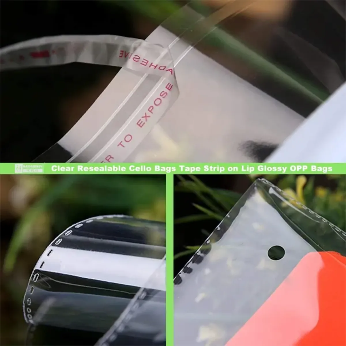 Custom Transparent OPP Bags Reusable Self-Sealing Bags Plastic Clothing Packaging Pouch PE CPE Self-adhesive Bags