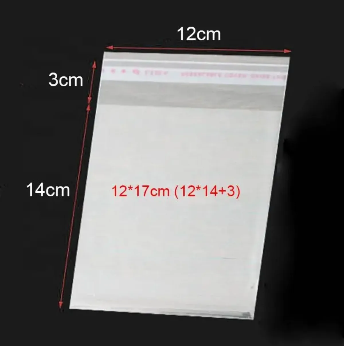 Custom Transparent OPP Bags Reusable Self-Sealing Bags Plastic Clothing Packaging Pouch PE CPE Self-adhesive Bags