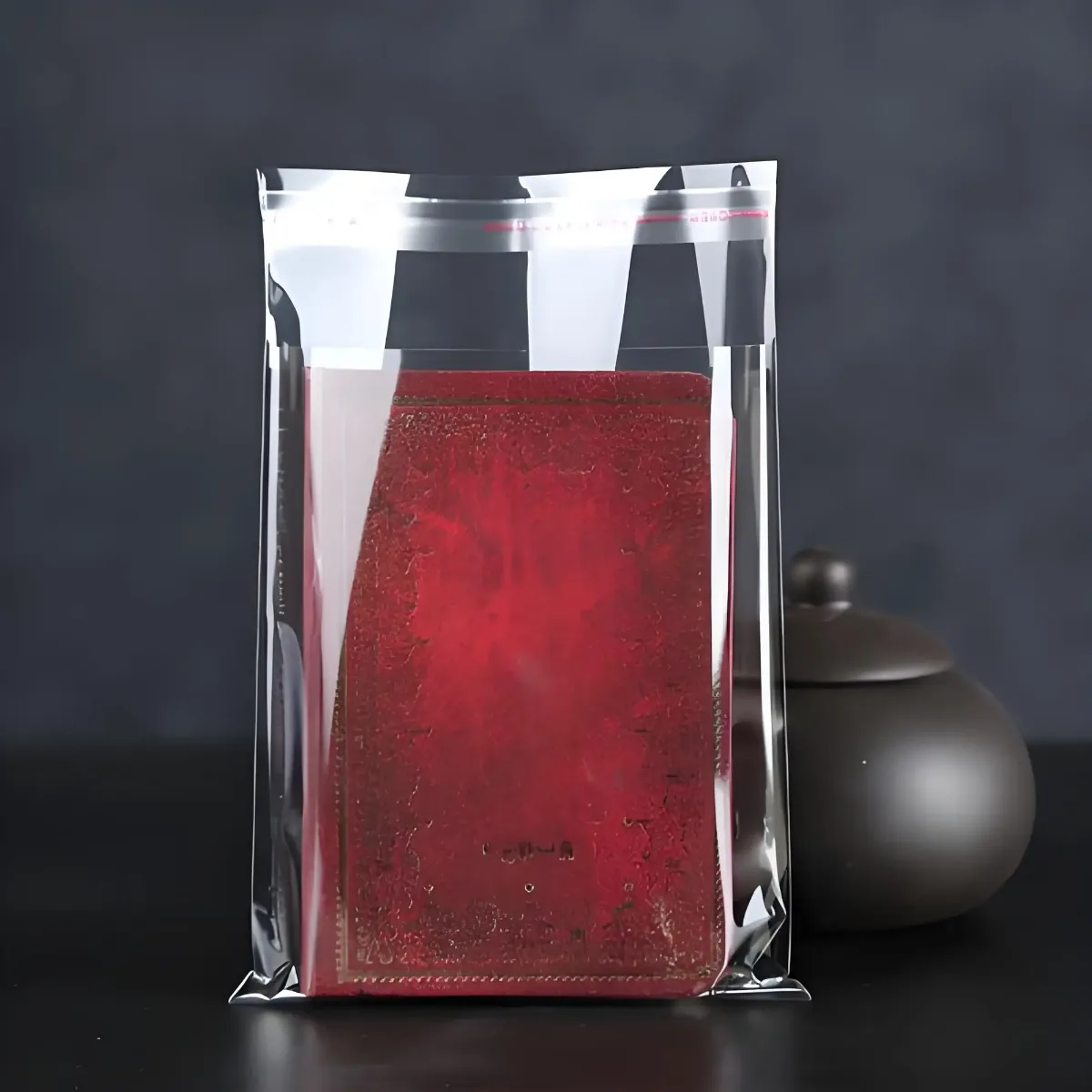 Custom Transparent OPP Bags Reusable Self-Sealing Bags Plastic Clothing Packaging Pouch PE CPE Self-adhesive Bags