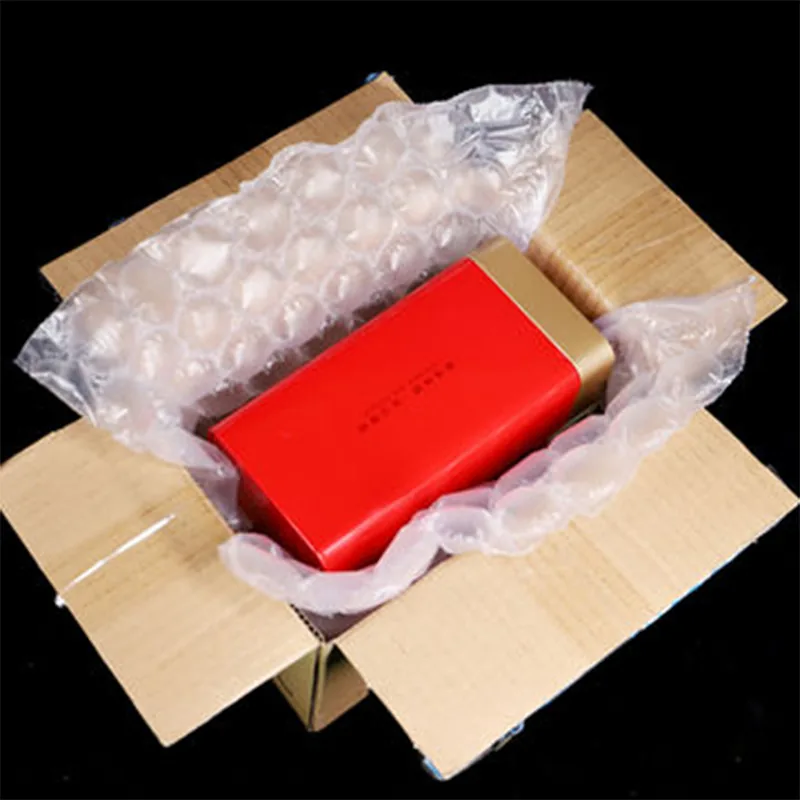 Custom Transparent PE Air Bubble Cushion Film Roll Packaging for Cushion Protection Shock Resistant