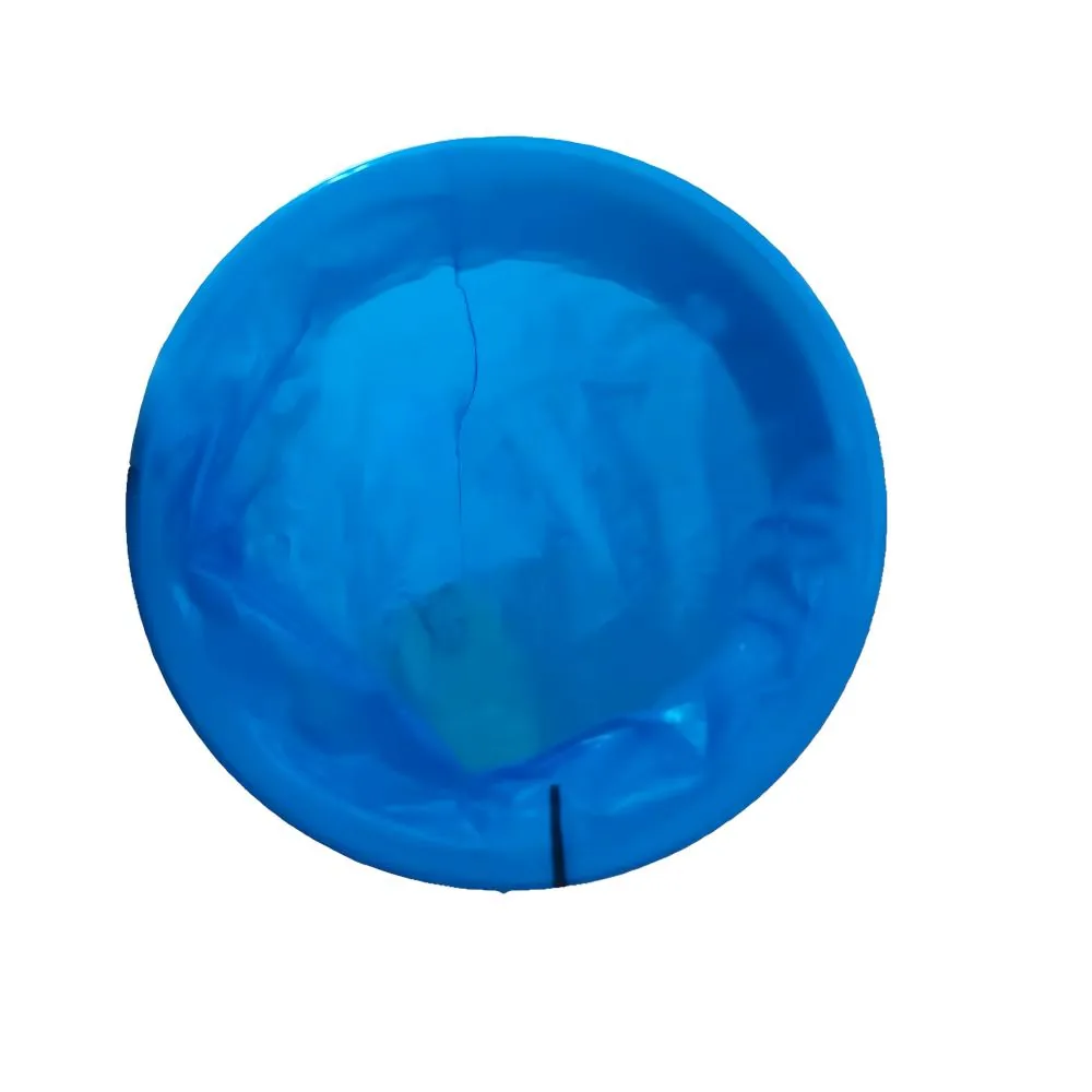 Customizable 1000ml Sanitary Purple Biodegradable Disposable Emesis Bag LDPE Vomit Bag Leak-proof Ring Stamping Thick
