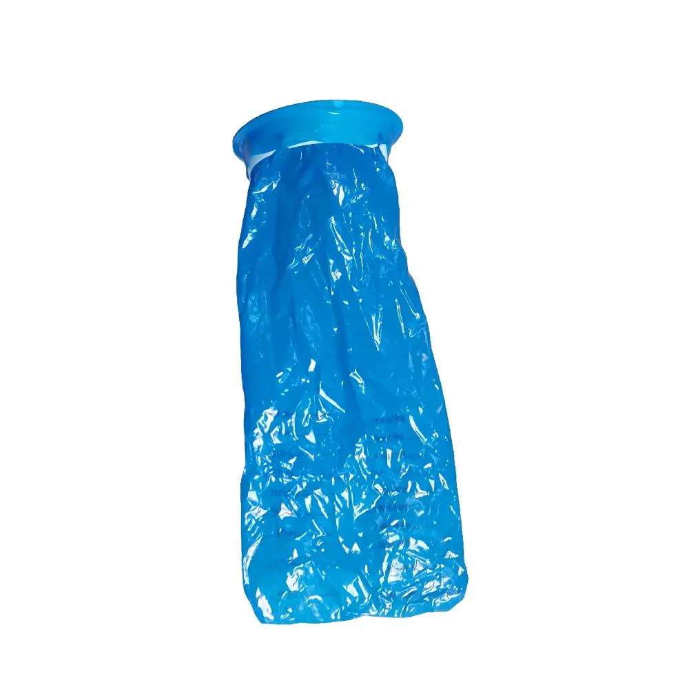 Customizable 1000ml Sanitary Purple Biodegradable Disposable Emesis Bag LDPE Vomit Bag Leak-proof Ring Stamping Thick