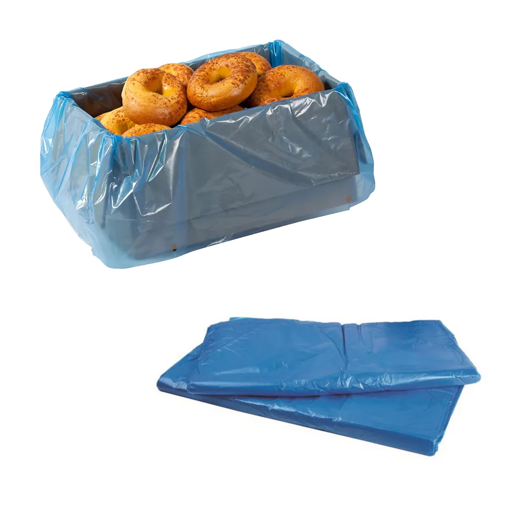 Customizable Size Durable Leakproof Clear Flat LDPE Liner Bag Food Safe Poly Carton Liner Bags