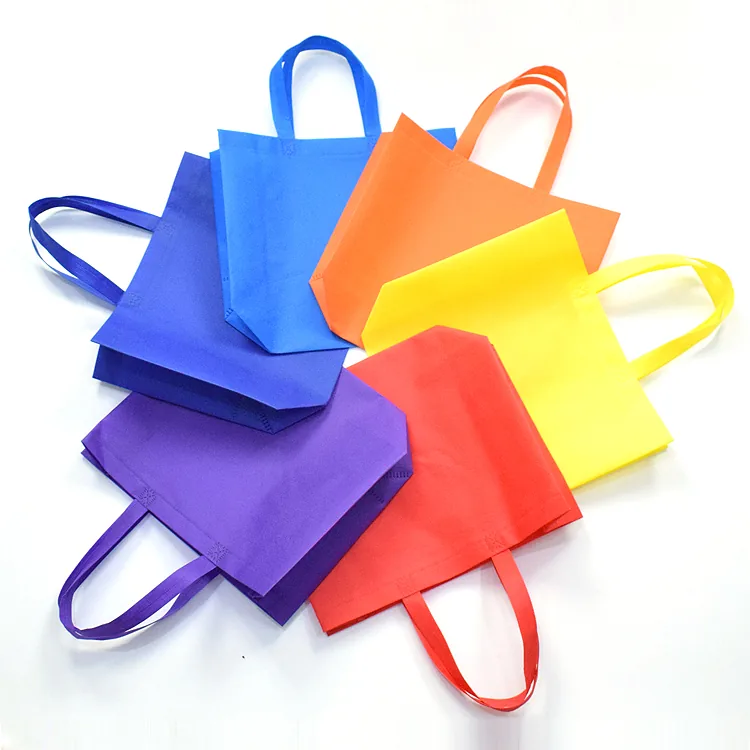 Customized Eco-friendly Non-woven Shopping Bag Made of Non-woven Fabric Material and Recyclable Shopping Tote Bag
