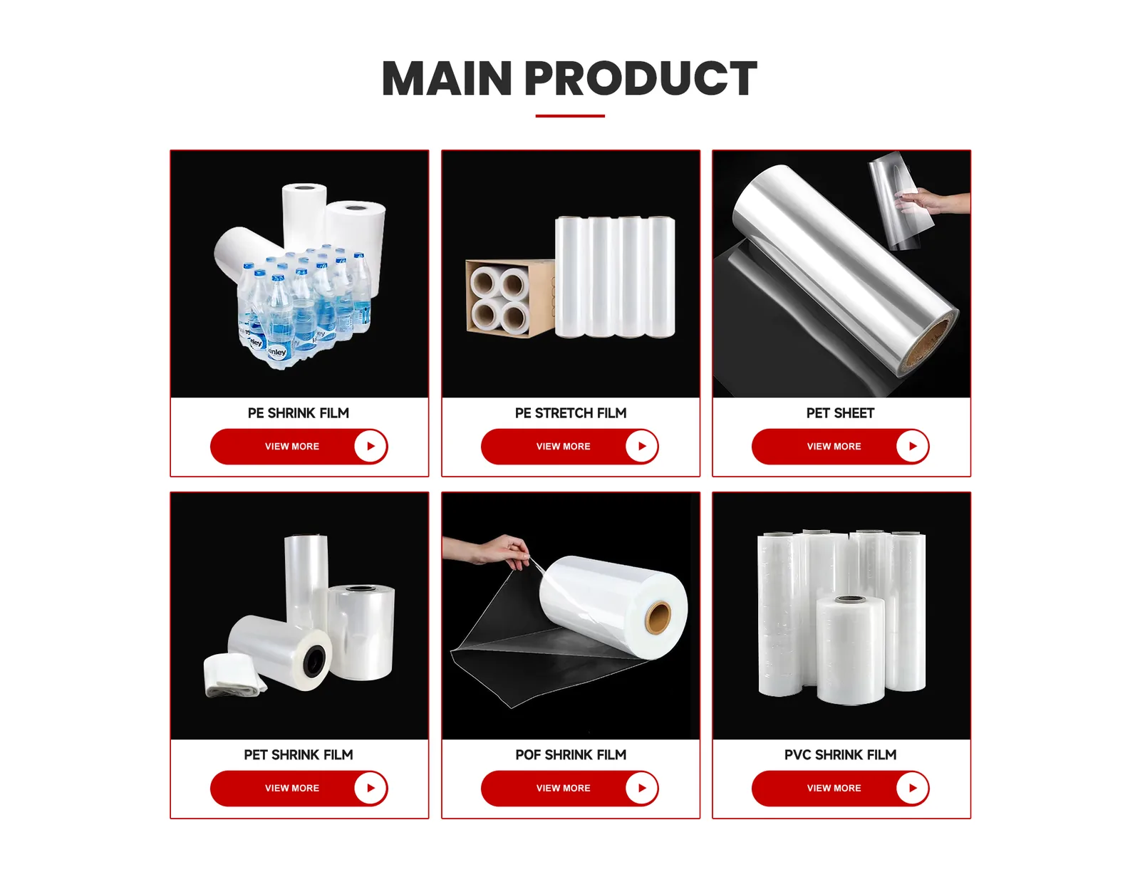 Customized Soft Thermo Shrink Wrap Roll for Water Bottles Food PE Shrink Packing Plastic for Water Bottles Heat Shrink Film