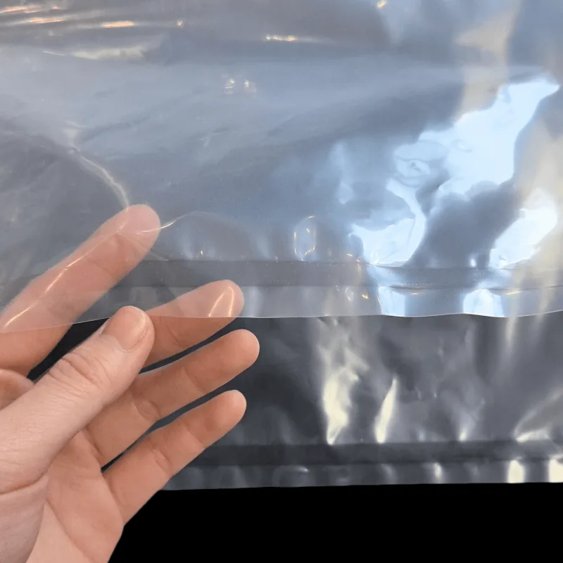 Direct LDPE Transparent Flat - Bottom Bags: Ideal for Packaging Shoes, Clothing & Fashion Accessories
