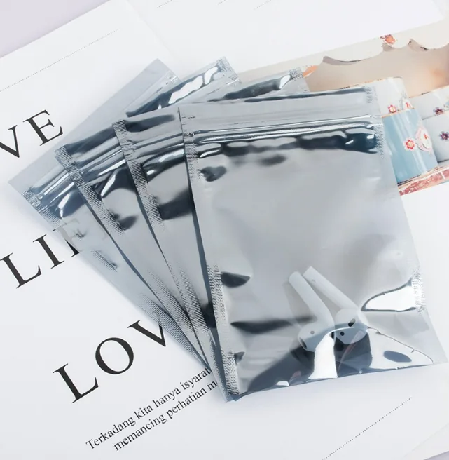 Direct 's Recycled PET Mylar Plastic ESD Antistatic Shielding Bag for Effective Electronics Parts Earphone