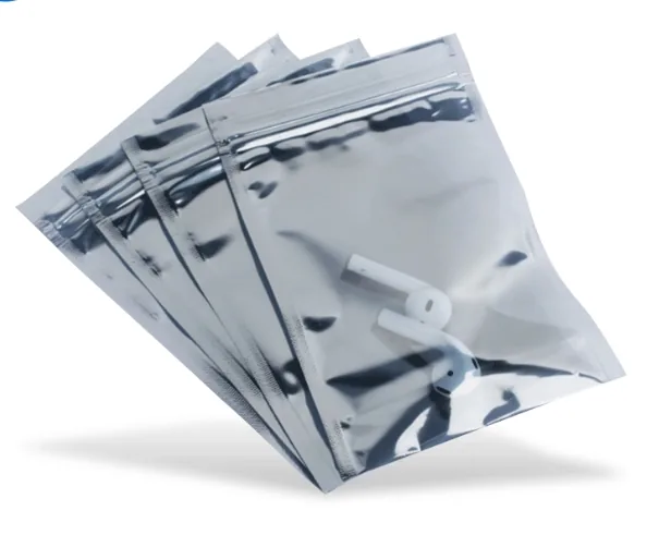 Direct 's Recycled PET Mylar Plastic ESD Antistatic Shielding Bag for Effective Electronics Parts Earphone