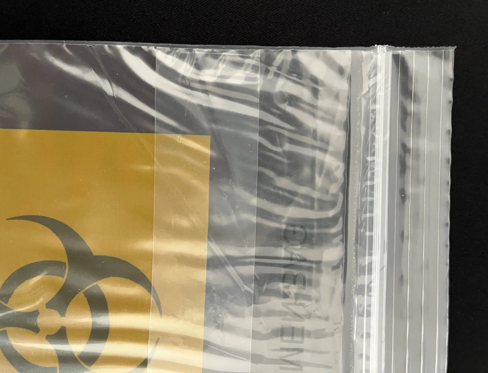 Disposable Food LDPE Customized Gravure Printing Bag Plastic Laboratory Biohazard Specimen Transport Ziplock Bags