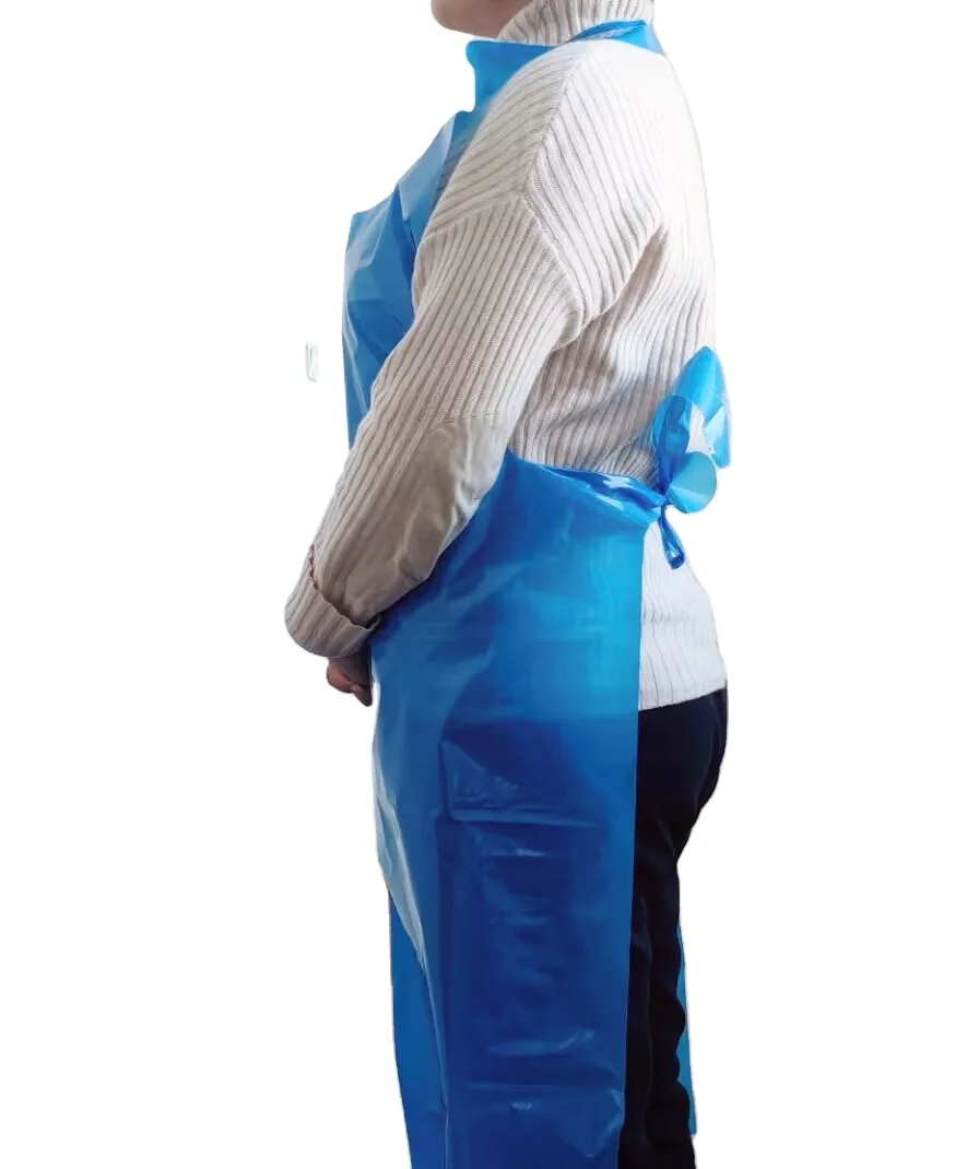 Disposable PE Gloves Easy to Use Oil Resistant Good Sealing Performance Protective Gloves