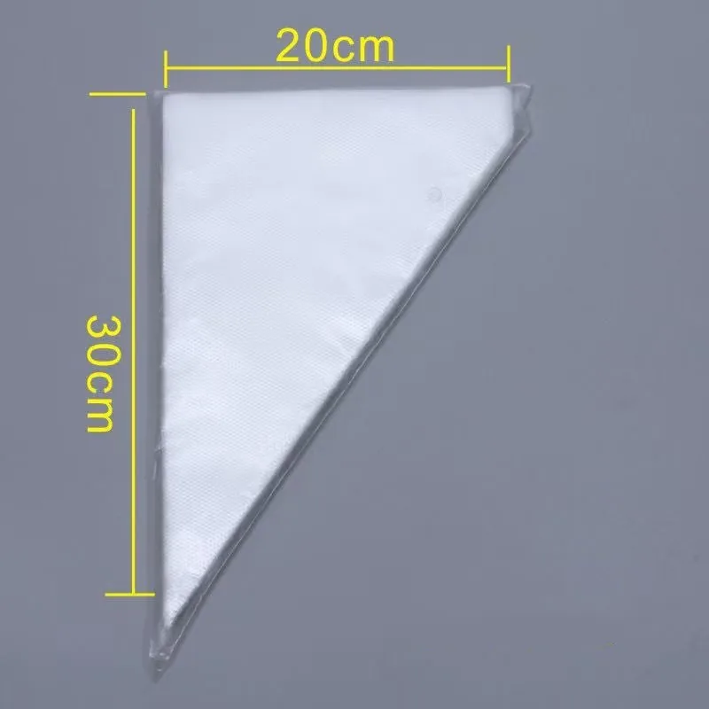 Disposable Thick Plastic Piping Bags — 12 to 20 Inch, 100 pcs / Pack