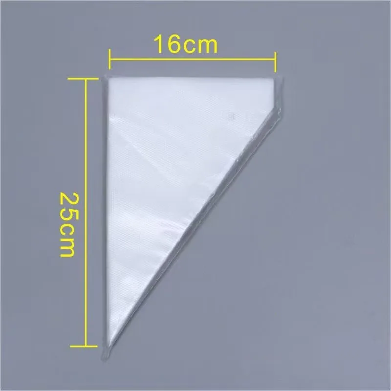 Disposable Thick Plastic Piping Bags — 12 to 20 Inch, 100 pcs / Pack
