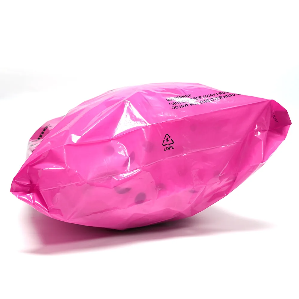 Drawstring Patient Belonging Bag, Pink Film 1.25 Mil Thick, 20" W X 20" L, Pack of 250 Accept Customization