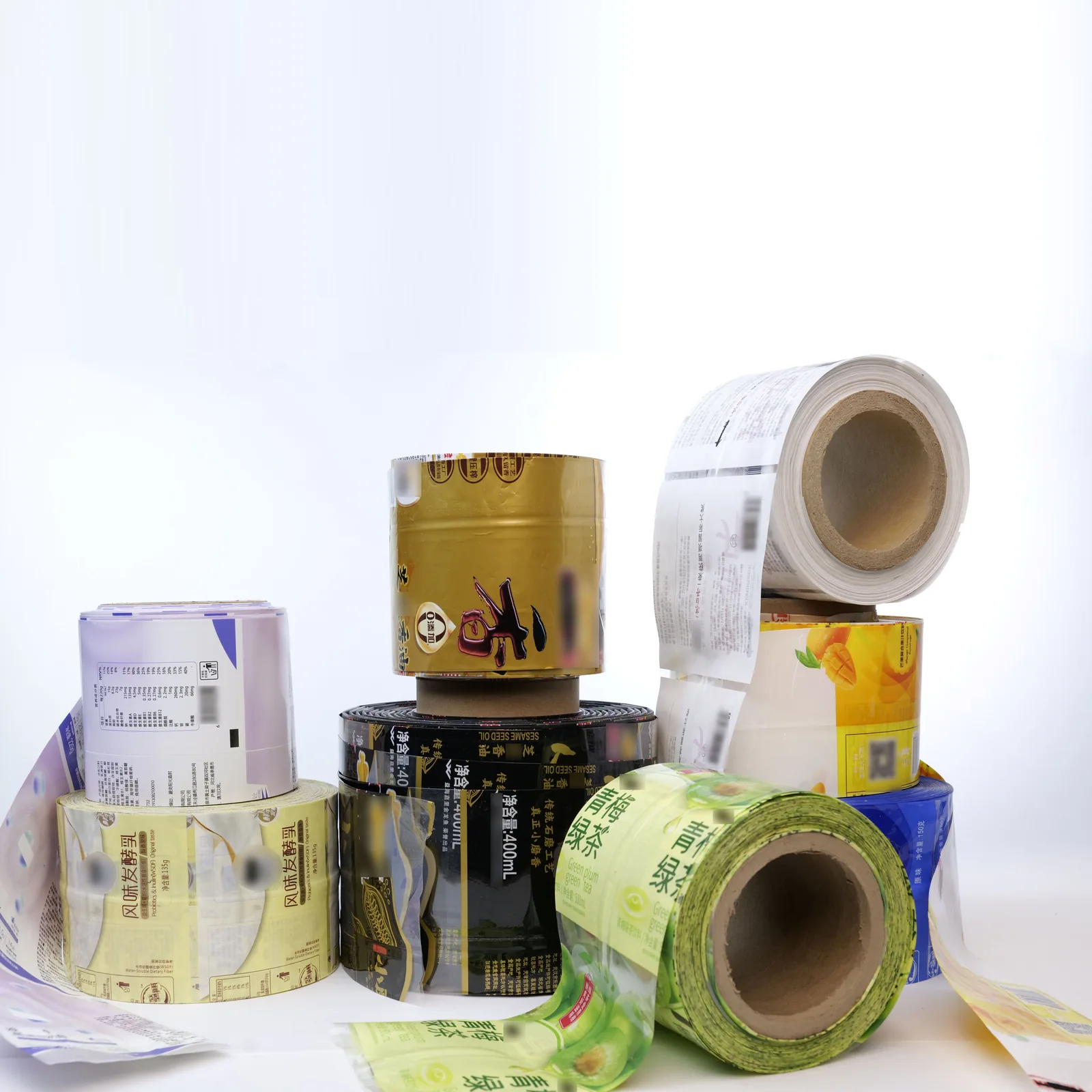Durable Heat Shrink Wrap Film (Shrink Label) for Food & Beverage Packaging and Printing Applications