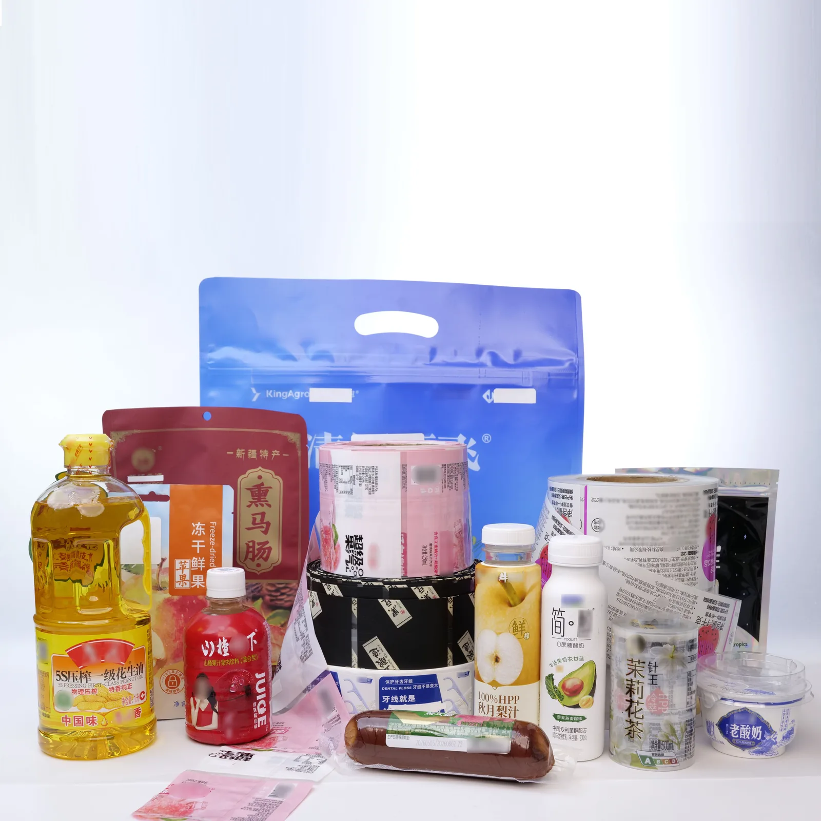 Durable Heat Shrink Wrap Film (Shrink Label) for Food & Beverage Packaging and Printing Applications