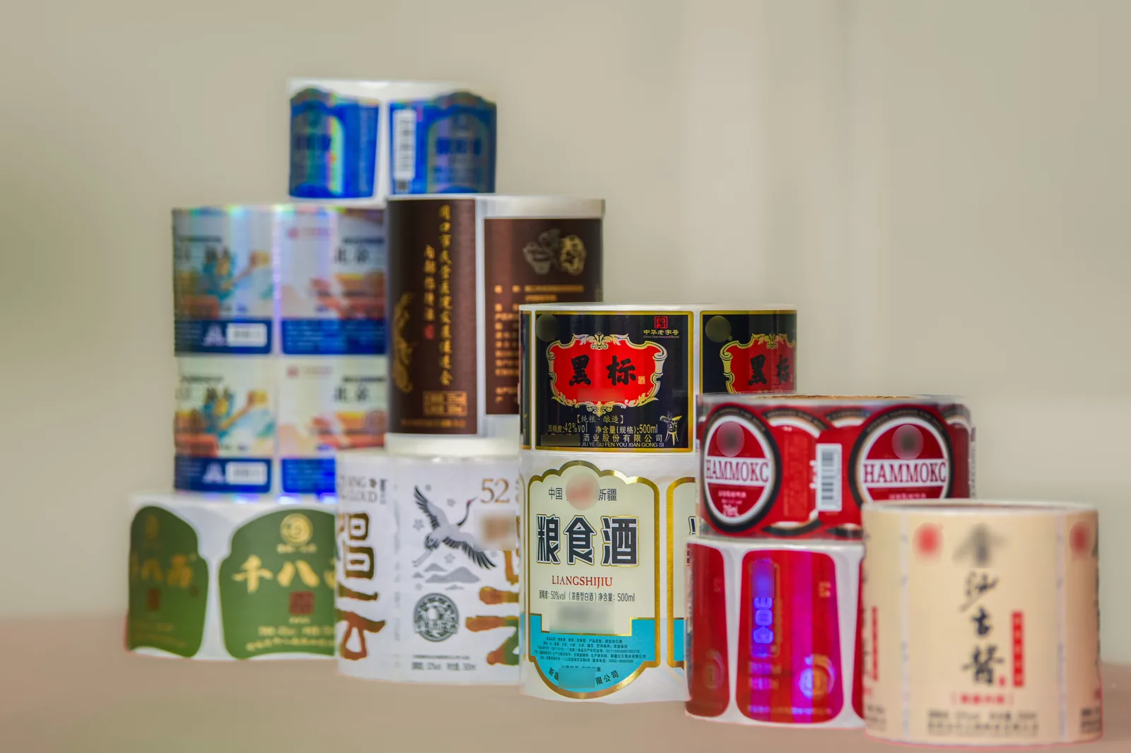 Durable Heat Shrink Wrap Film (Shrink Label) for Food & Beverage Packaging and Printing Applications