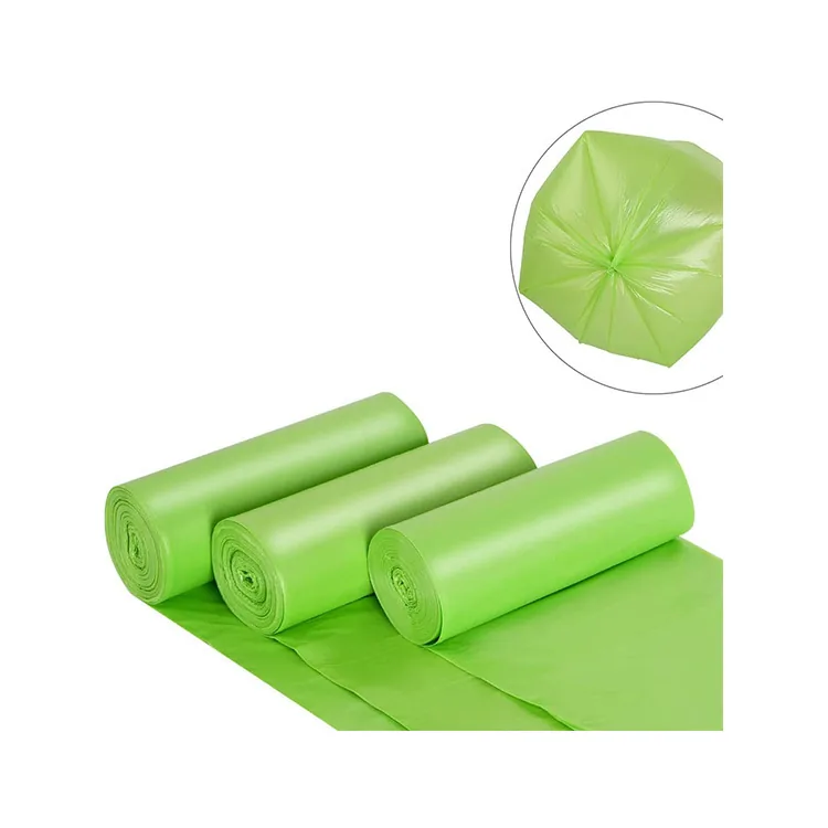 Eco-Friendly Garbage Bag with Star Seal for Leak Proof Kitchen Use