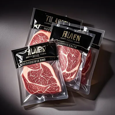 Embossed PA/PE Vacuum Bag for Storage, Meal Prep and Sous Vide