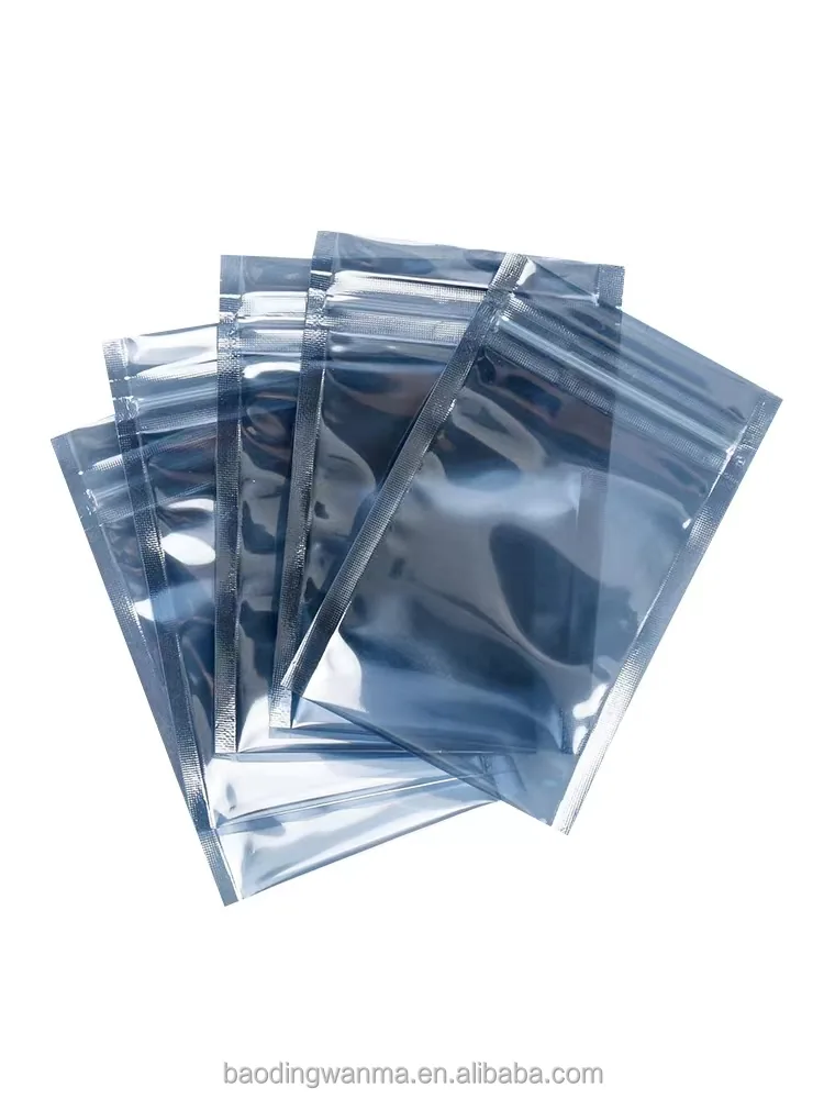 ESD Antistatic Plastic Shielding Bag for Earphones Computers Mobile Phone Accessories Component Packaging