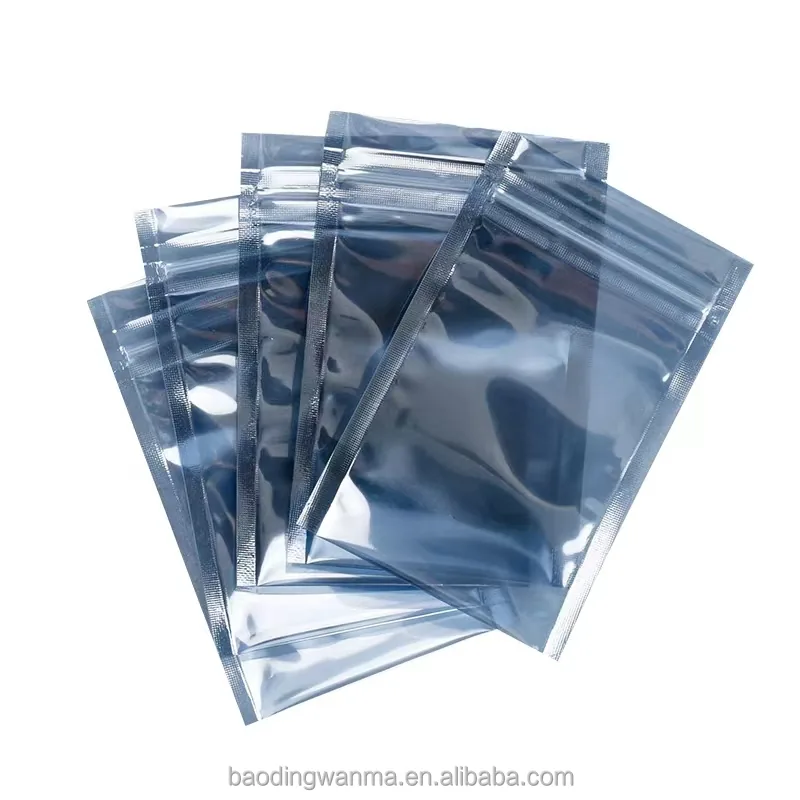 ESD Antistatic Plastic Shielding Bag for Earphones Computers Mobile Phone Accessories Component Packaging