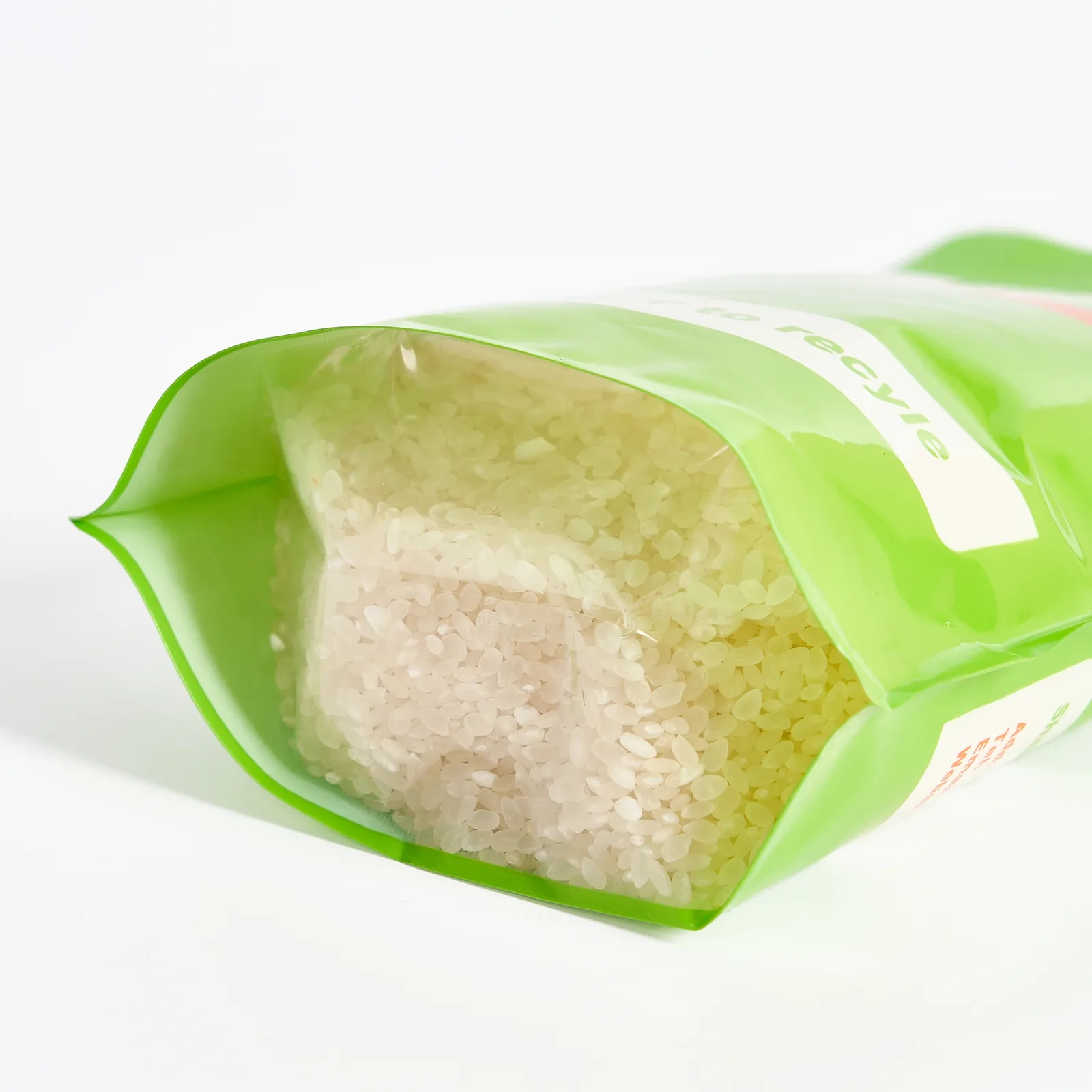 EU-Standard 100% PE Recyclable Stand-Up Zipper Pouch