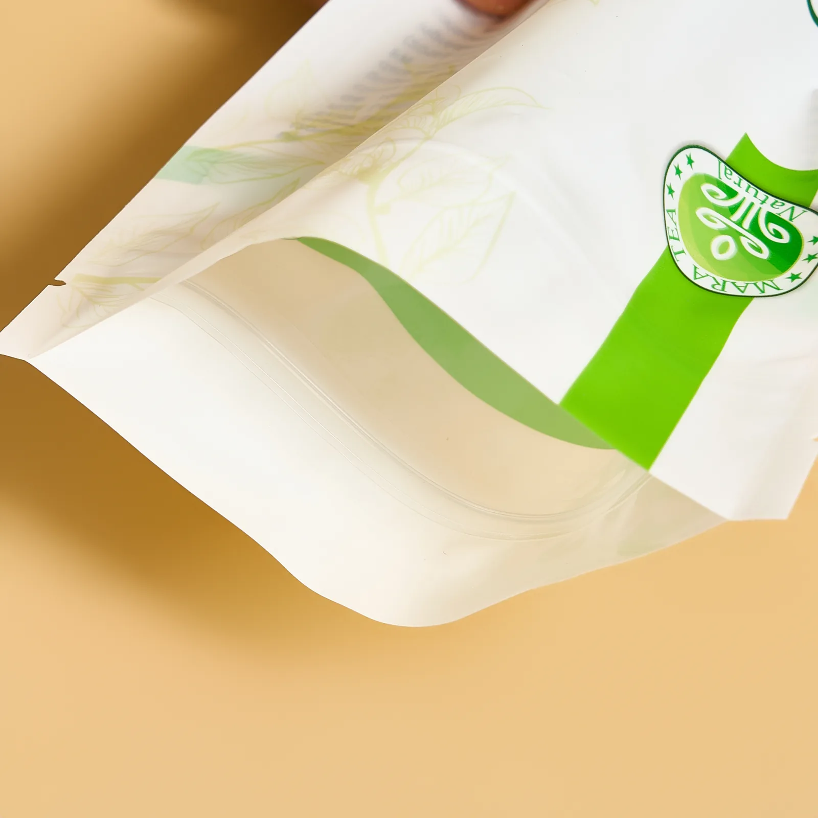 EU-Standard 100% PE Recyclable Stand-Up Zipper Pouch