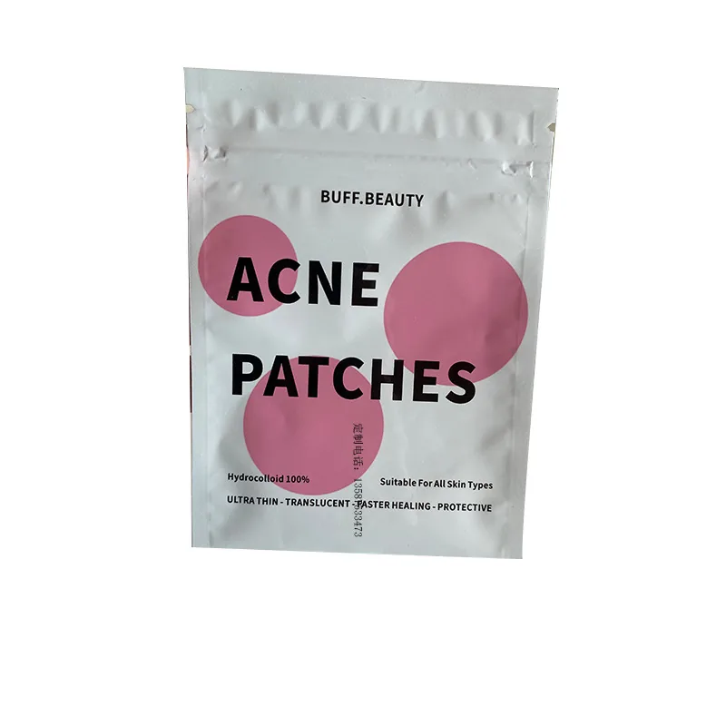 Eyeshadow Brush Head Cosmetic Cotton Swab Custom Plastic Packaging Lucky Bag Convex Concave Lock Plastic Packaging Bags SM-1095