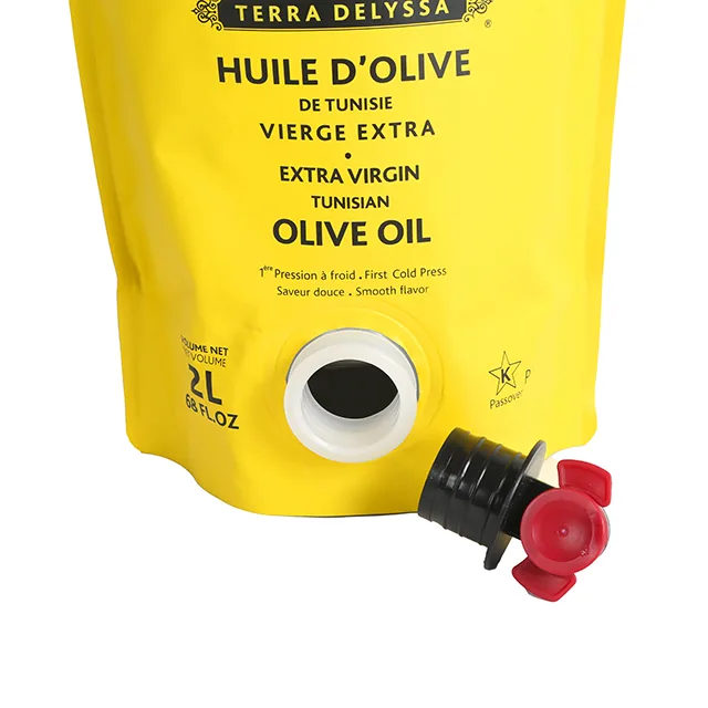 Bag-in-Box Stand-Up Pouch with Vitop Butterfly Valve — Wine and Juice