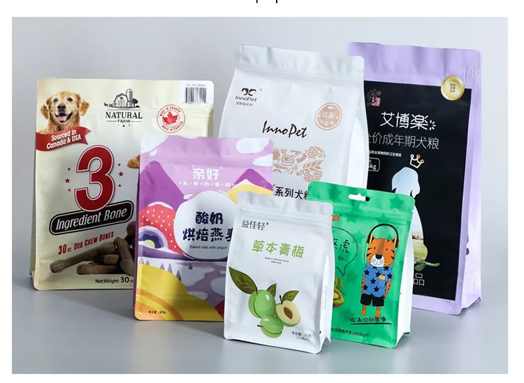 Full-Foil Flat Bottom Coffee Pouch with Degassing Valve