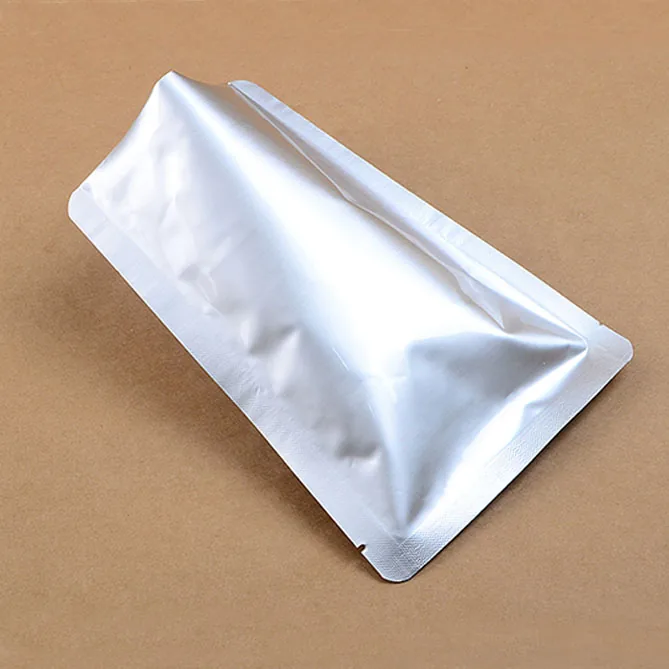 High-Barrier Foil Mylar Three-Side-Seal Vacuum Bag — Heat Sealable