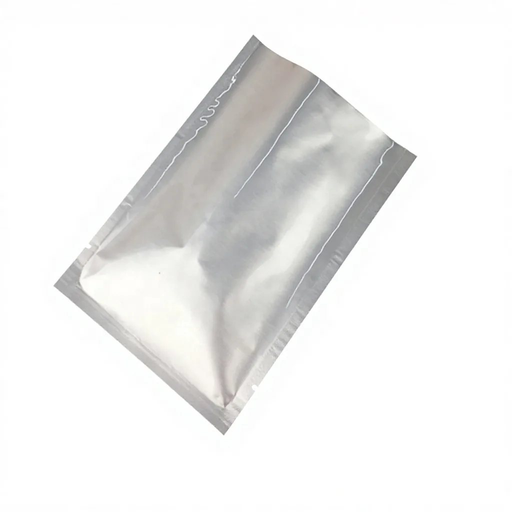 High-Barrier Foil Mylar Three-Side-Seal Vacuum Bag — Heat Sealable
