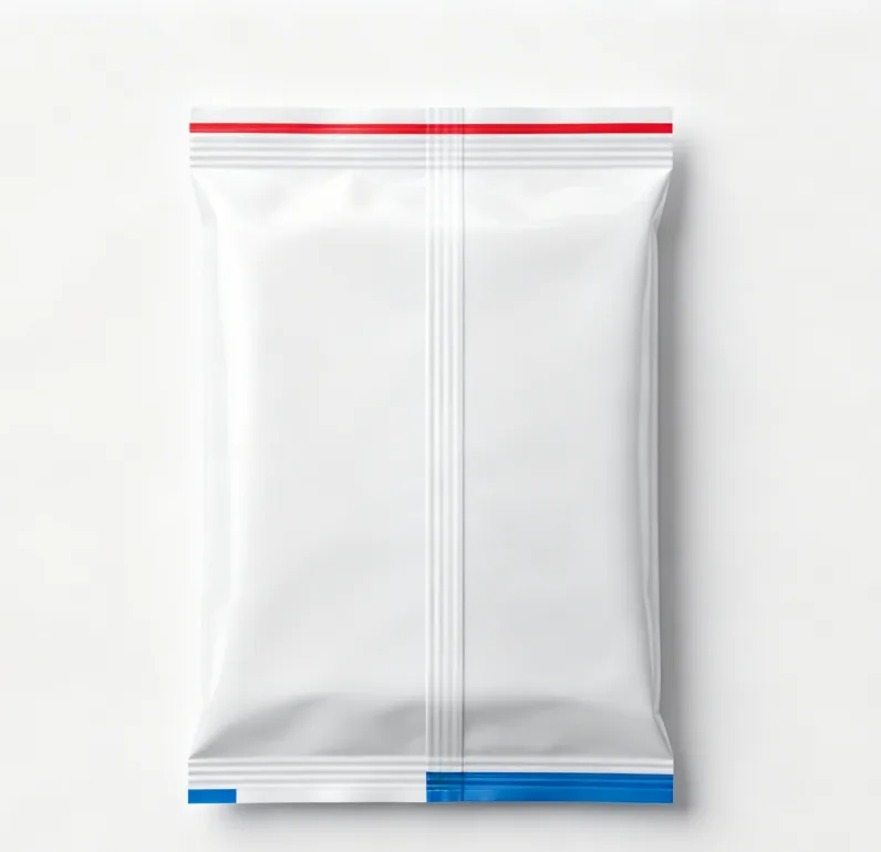 Food Grade Center Sealed Pouch izable Size & Logo Bags for Food Snacks Coffee Tea Sugar Salad Packaging